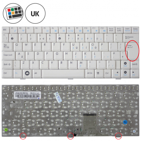 Asus Eee PC 1015pxd Keyboard