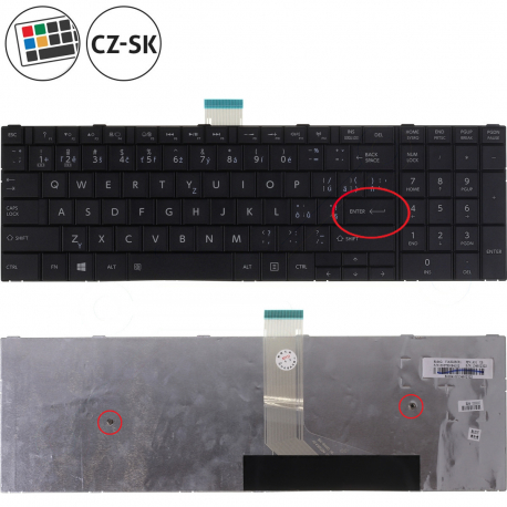 Toshiba Satellite Pro C50-A-1HZ Klávesnica