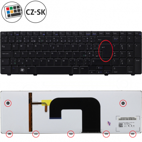 Dell Vostro 3500 UK Tastatur