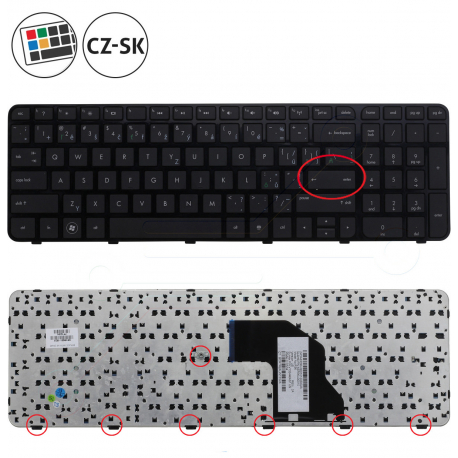 HP G6-2207AX Tastatur