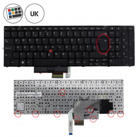Lenovo ThinkPad Edge E520s Tastatur