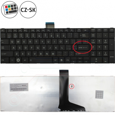 Toshiba Satellite c855-18n Tastatur