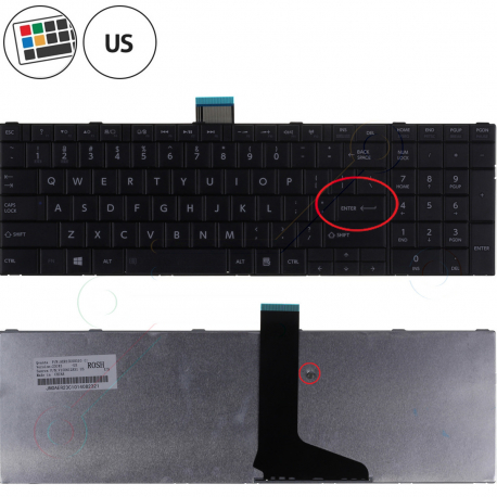 Toshiba Satellite c855-18p Tastatur