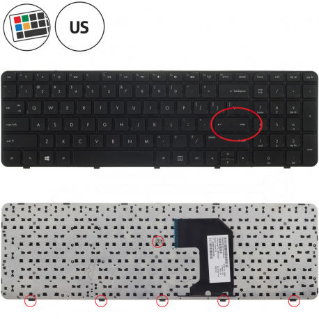 HP Pavilion g7-1120 Tastatur