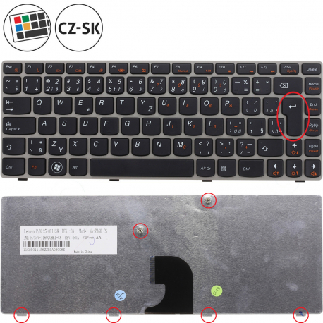 Lenovo G360 Klávesnica