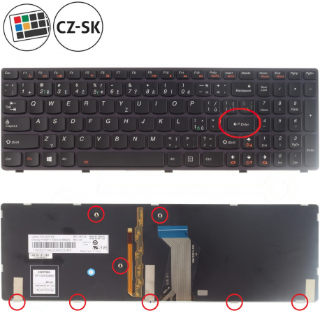 Lenovo IdeaPad Y580N Klávesnice
