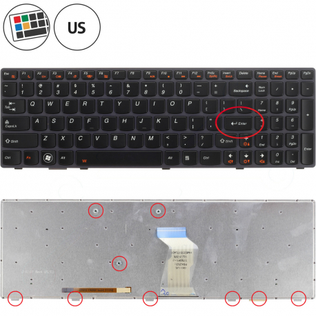 Lenovo IdeaPad Y580 Tastatur