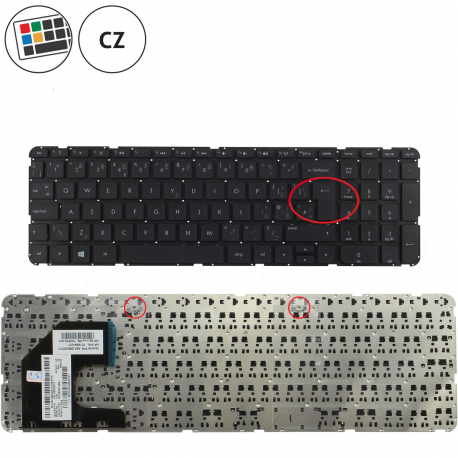 HP Pavilion 15-B172ED Tastatur