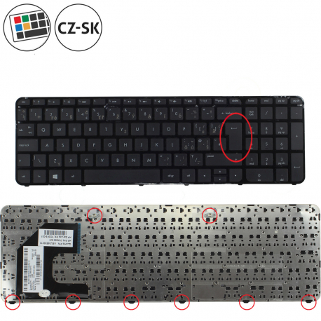 HP Pavilion 15-b034ez Tastatur
