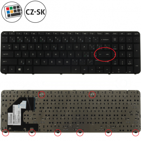 HP Pavilion 15-B055CA Klávesnice