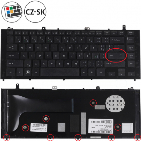 Copyright Terahertz s.r.o. 605050-001 keyboard
