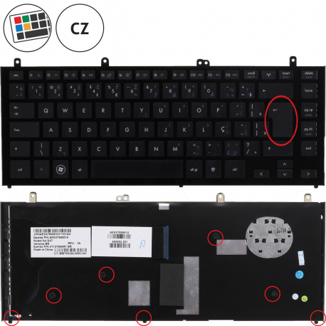 599572-001 Keyboard