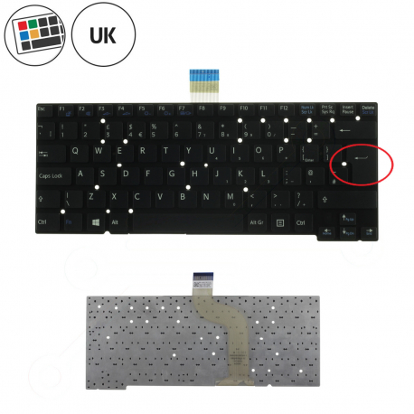 Sony Vaio SVT14112CXS Keyboard