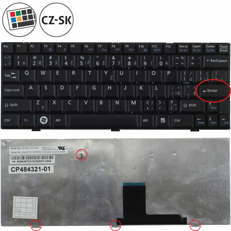 MP-08A76003442 Klávesnica