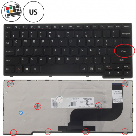  Lenovo S20-30 Touch tastatur