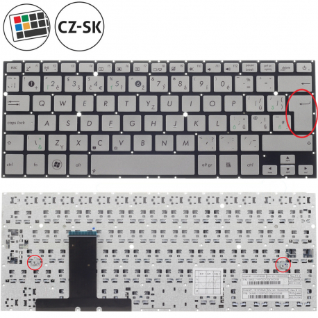 Asus UX31A Klávesnice