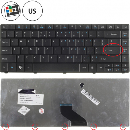 Acer TravelMate 8371-944g50n Keyboard