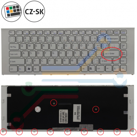 Sony Vaio VPC-EA3D4E Tastatur
