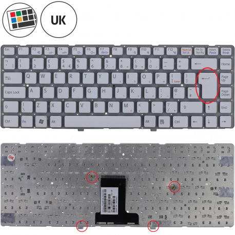 Sony Vaio VPC-EA37FXB Tastatur