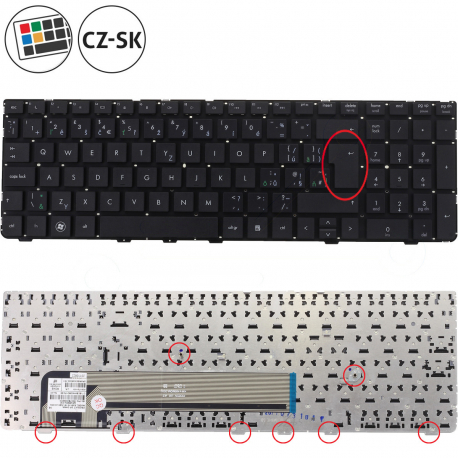  646300-051 tastatur