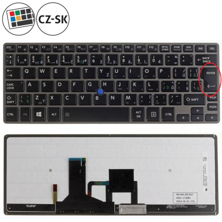  Toshiba Portege Z30-A-140 tastatur