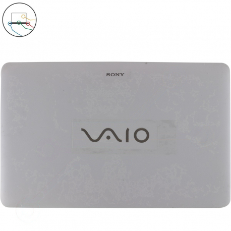 Sony Vaio SVF1521K1EB Oberedeck des LCD Anzeige