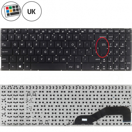 Copyright Terahertz s.r.o. Asus A540 keyboard