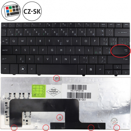 HP Mini 1103TU Keyboard