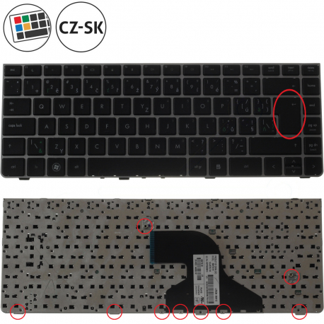 HP ProBook 4435s Klávesnice