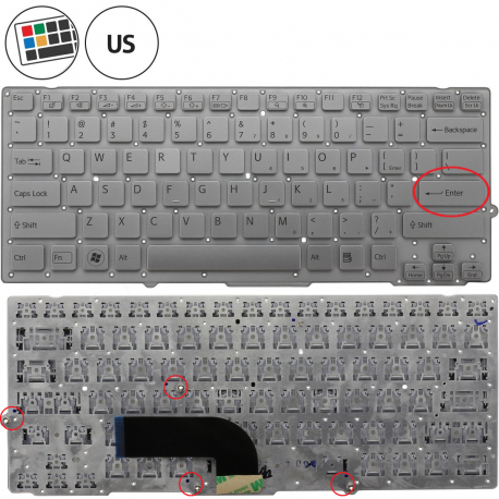 Sony Vaio VPC-SB190X Keyboard