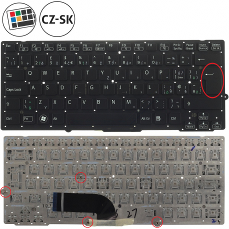 Sony Vaio VPC-SB25FG/P Tastatur