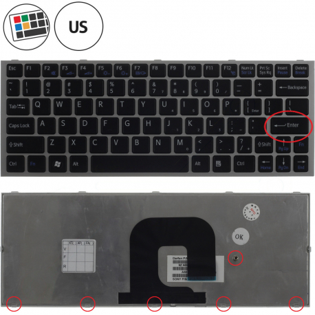 Sony Vaio VPC-YB3Q1RP Tastatur