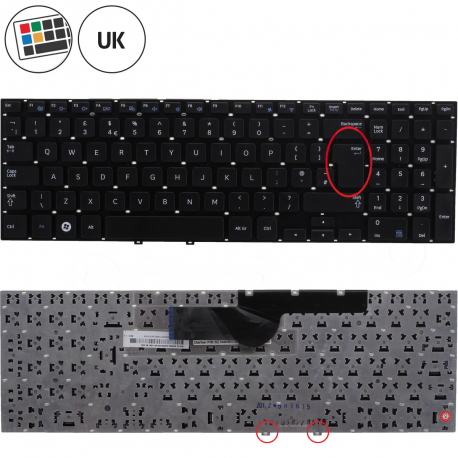 Samsung NP275E5E-K01 Keyboard