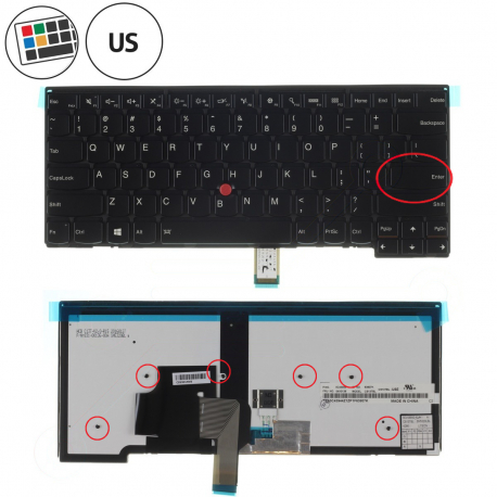 Lenovo ThinkPad T431 Klávesnica