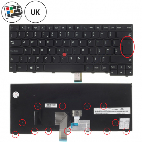 Copyright Terahertz s.r.o. Lenovo ThinkPad Edge E465 keyboard