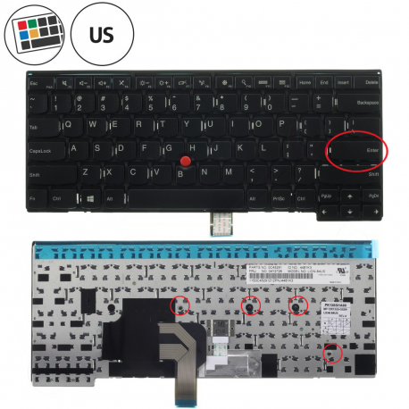 Lenovo ThinkPad Edge E431 Klávesnica