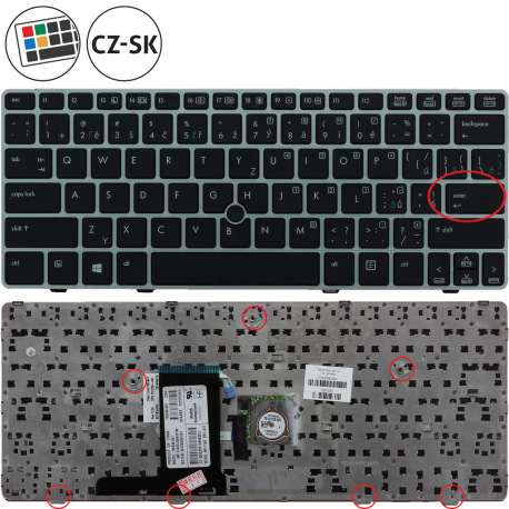 Copyright Terahertz s.r.o. HP EliteBook 2560p keyboard