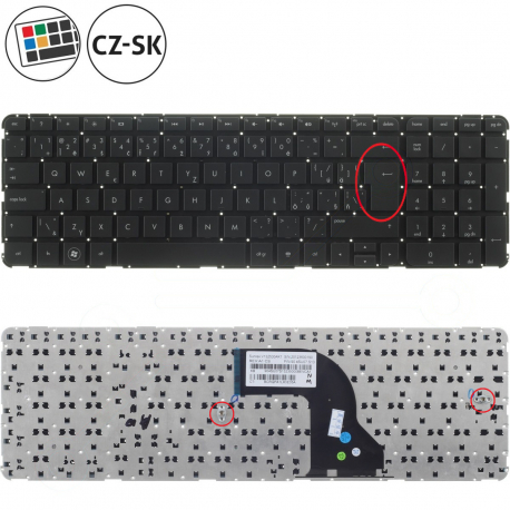 HP Pavilion dv7-7003eo Tastatur