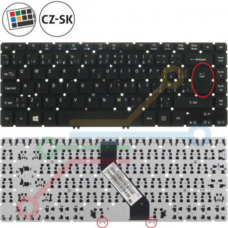 Acer Aspire V7-482 Keyboard