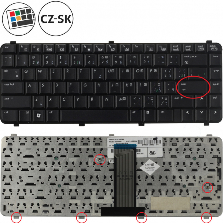 HP Compaq 516 Tastatur