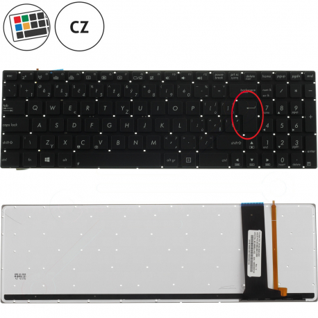 Asus N550JV Tastatur
