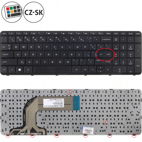 HP Pavilion 17 UltraBook Keyboard