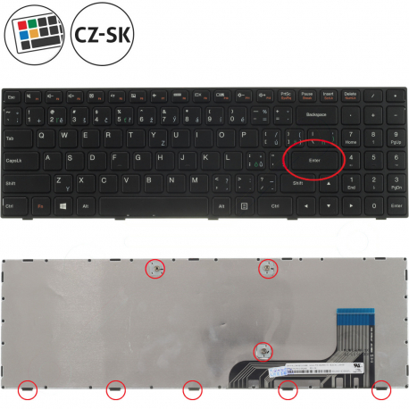 Copyright Terahertz s.r.o. Lenovo IdeaPad 100-15 keyboard