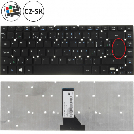 Acer Aspire ES1-421 Klávesnice
