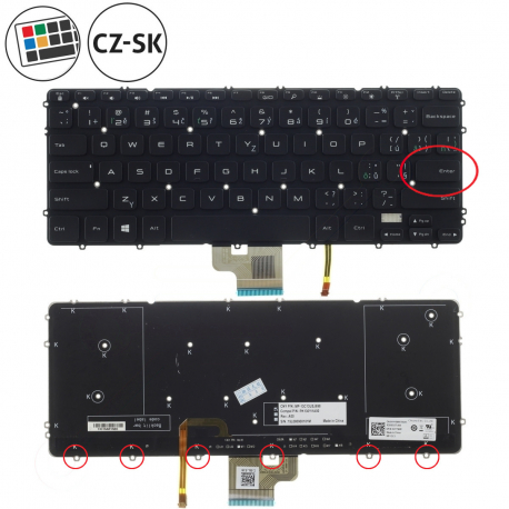 Copyright Terahertz s.r.o. Dell XPS 15 9530 keyboard
