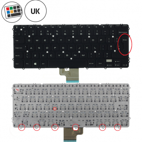 Copyright Terahertz s.r.o. Dell XPS 15 9530 keyboard