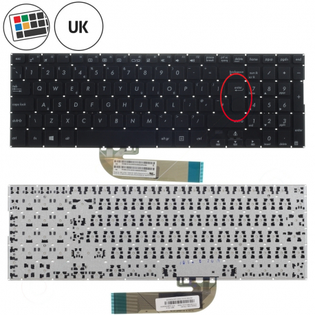 Copyright Terahertz s.r.o. Asus Transformer Book Flip TP500LA-CJ058H klávesnica
