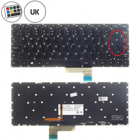 Lenovo IdeaPad 500S-13ISK Keyboard