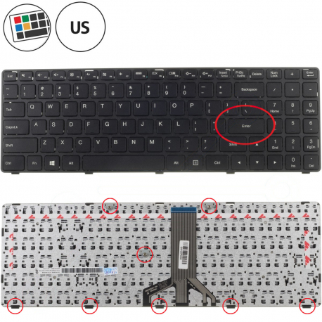 Copyright Terahertz s.r.o. Lenovo IdeaPad 100-15 keyboard