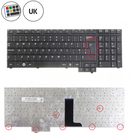 Samsung NP-R710 Tastatur